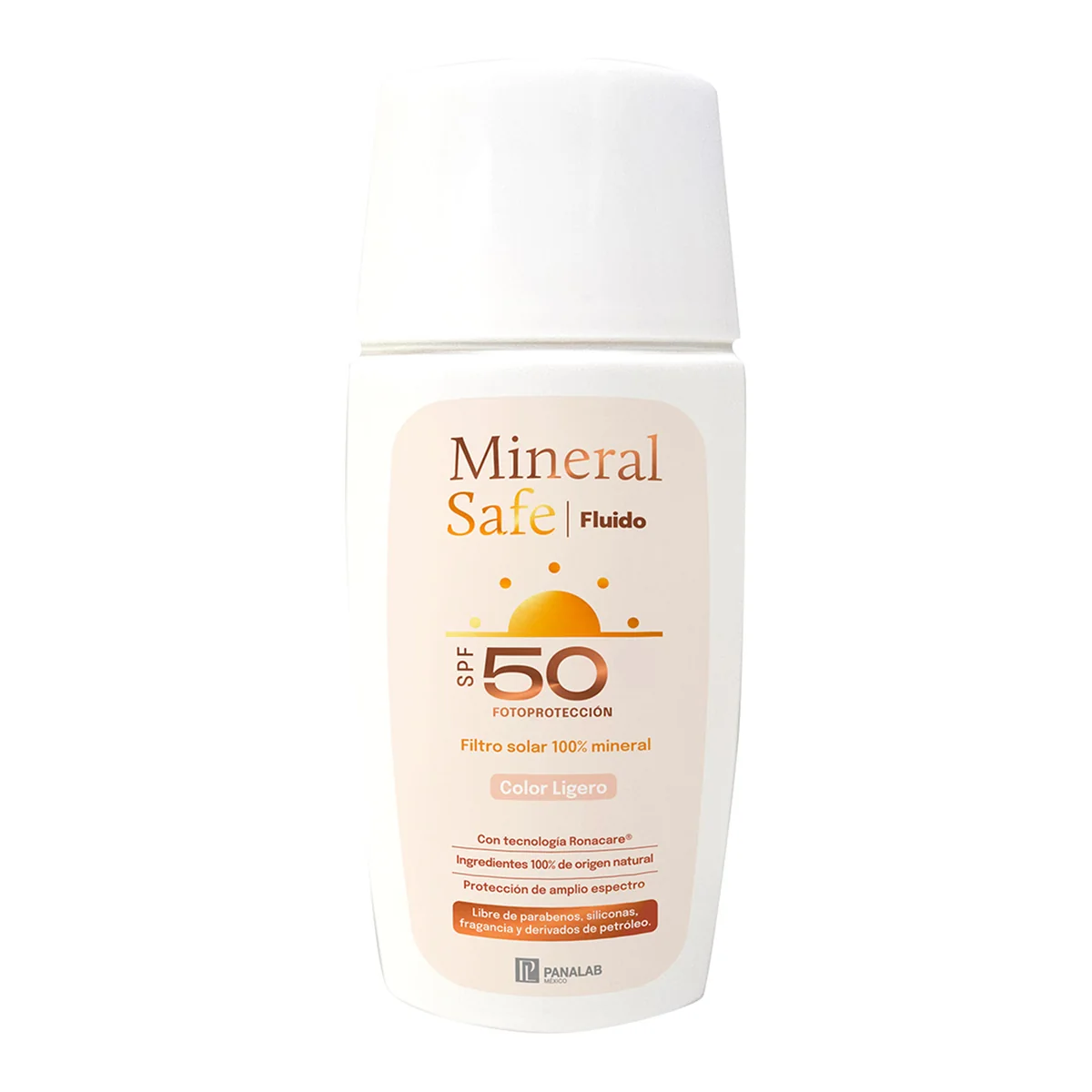 Mineral Safe Fluido FPS 50 Color ligero